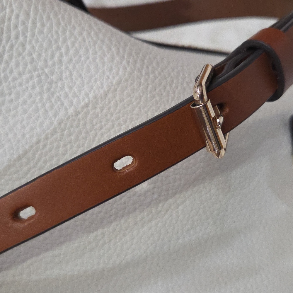 🤍🔹️Dooney & Bourke🔹️ Pebble Grain Small Zip leather Crossbody Bag Wallet Set - Picture 8 of 14